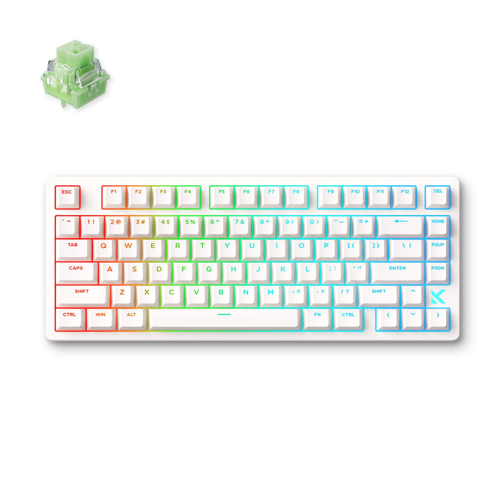 Amazon | MCHOSE Jet 75 ラピッドトリガーキーボード 75% ホール効果